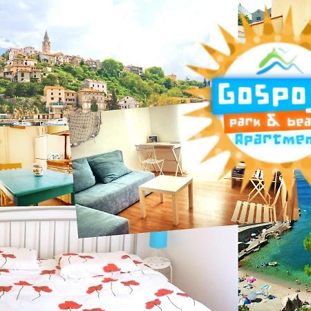Gospoja Park & Beach Apartment Vrbnik Buitenkant foto