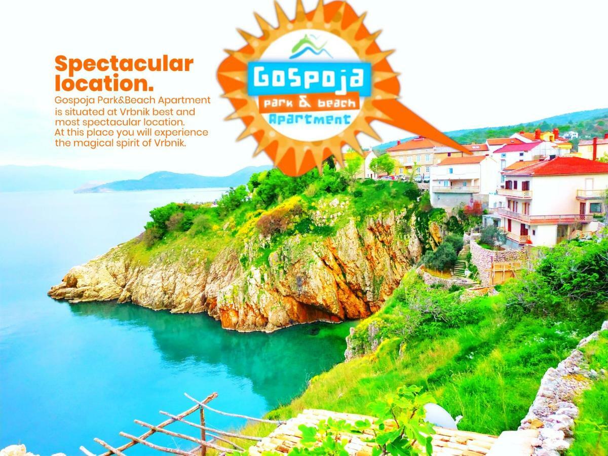 Gospoja Park & Beach Apartment Vrbnik Buitenkant foto